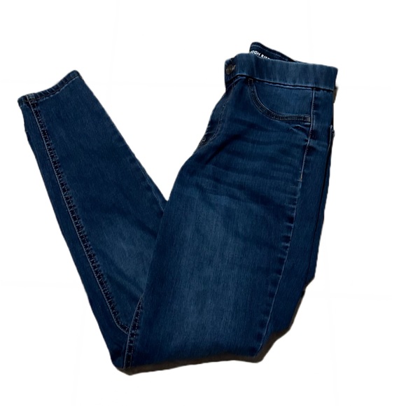 No Boundaries | Super High Rise | Denim Skinny Jeggings | Size M (7-8) - Picture 2 of 4